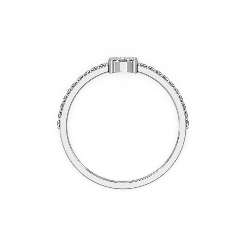 Glitzy Glam Gold and Diamond Ring