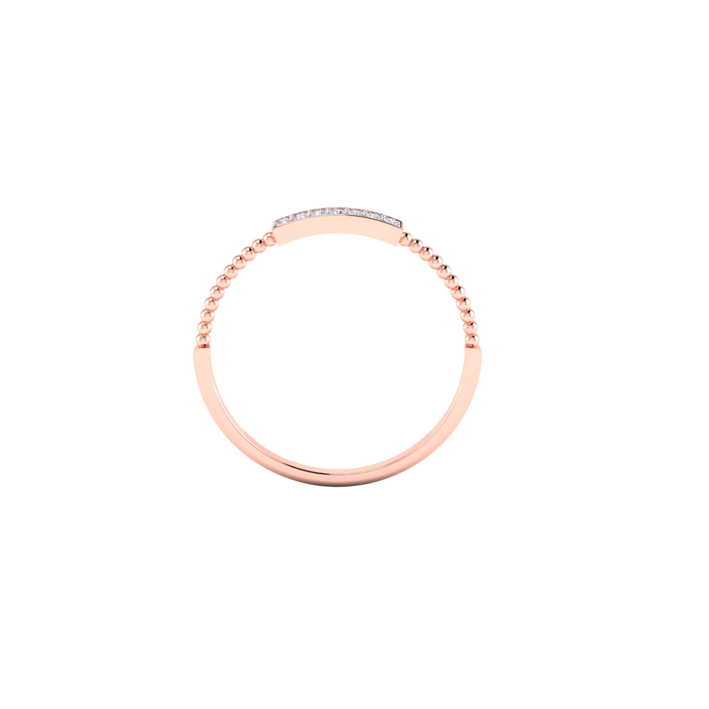 Poise and Passion Gold and Diamond Ring