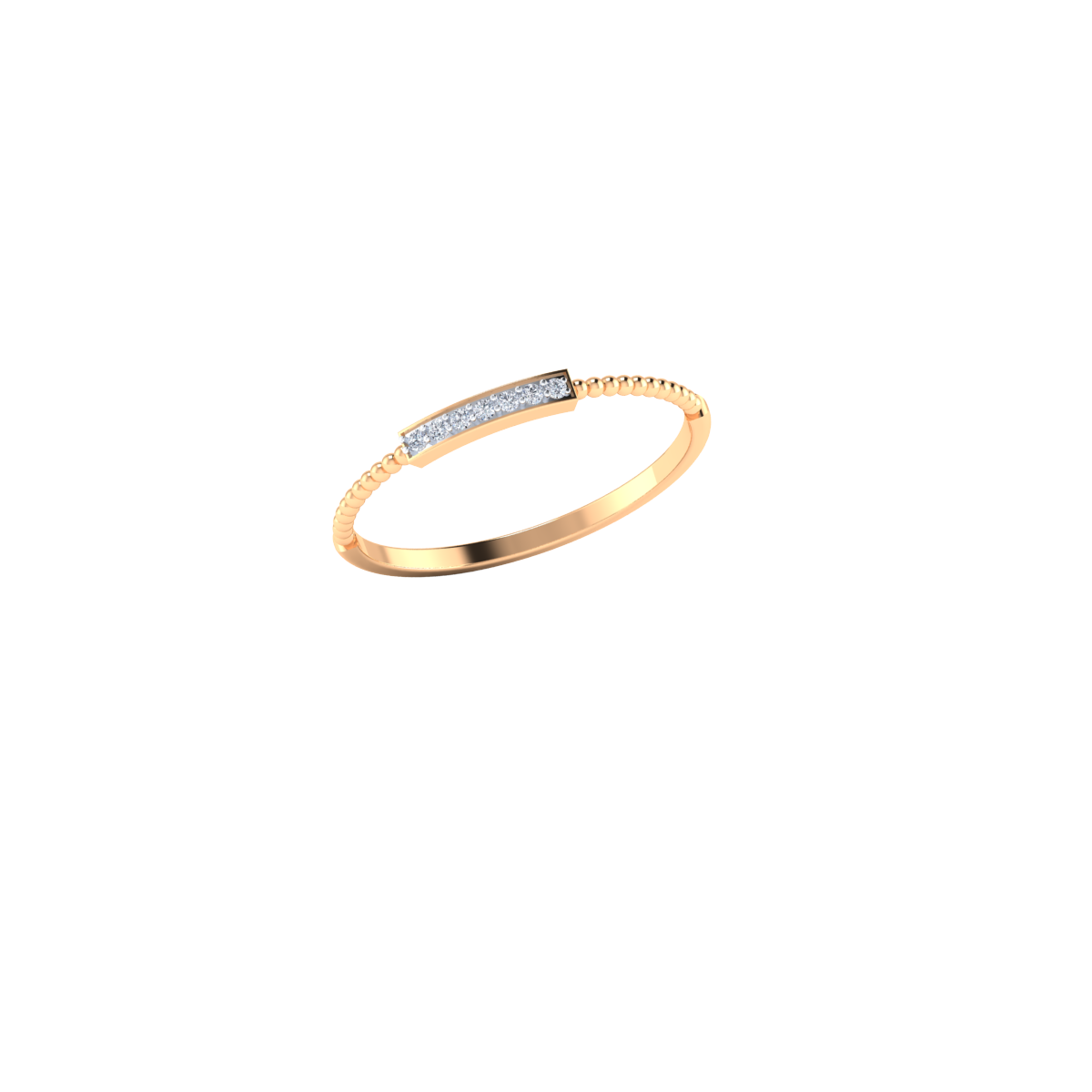 Poise and Passion Gold and Diamond Ring