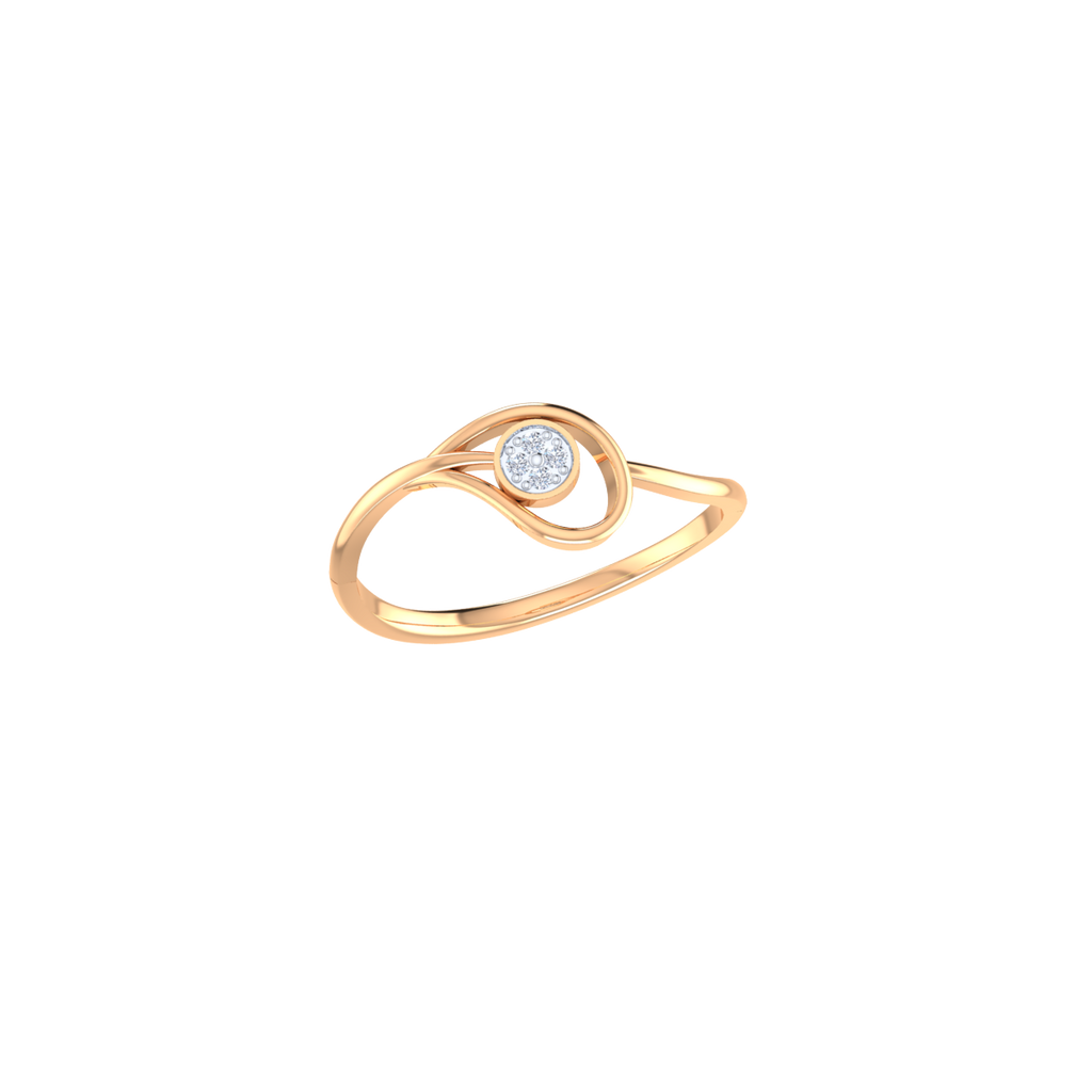Kindness and Love Gold and Diamond Ring