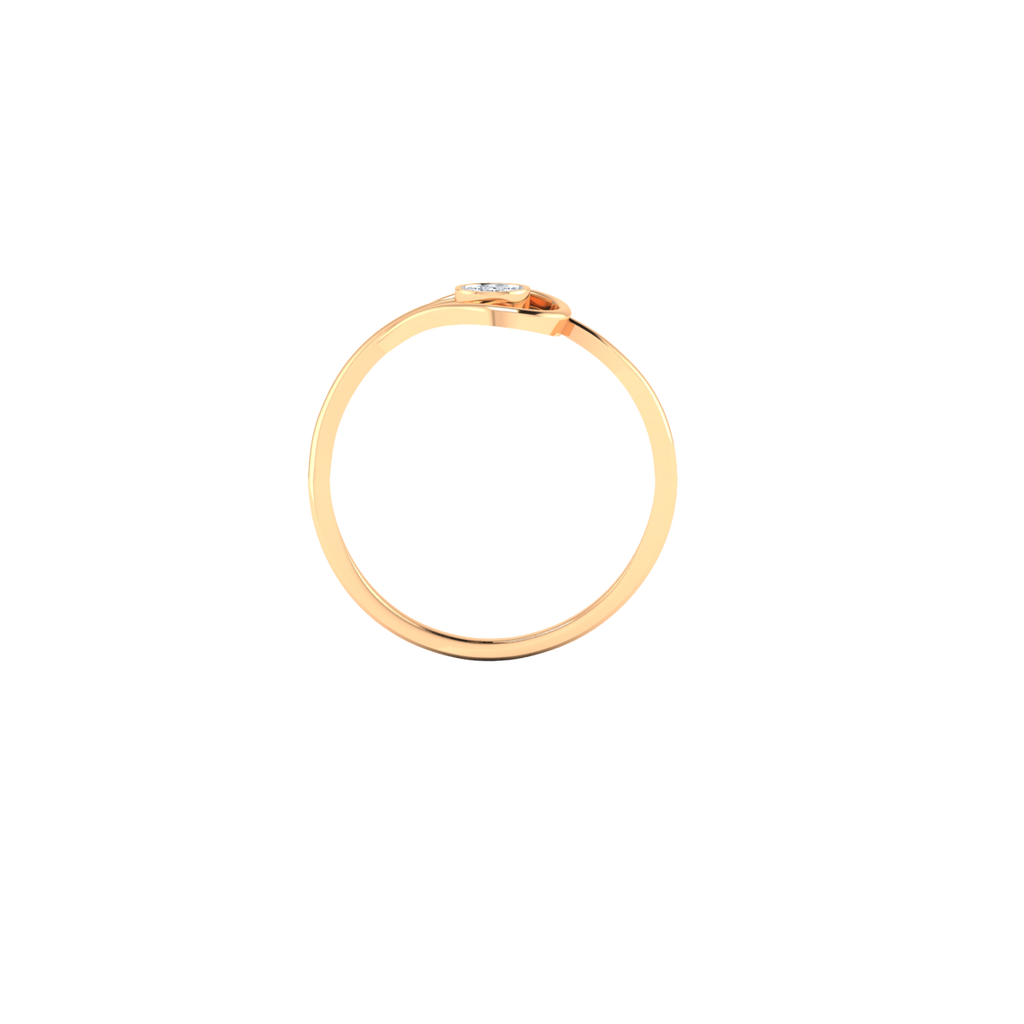 Kindness and Love Gold and Diamond Ring