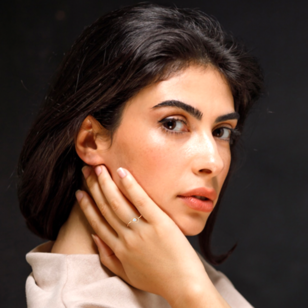 Kindness and Love Gold and Diamond Ring