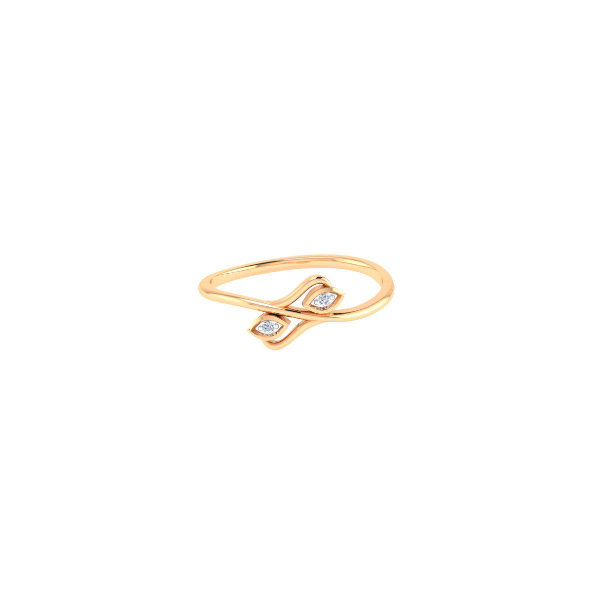 Secret Romance Gold and Diamond Ring