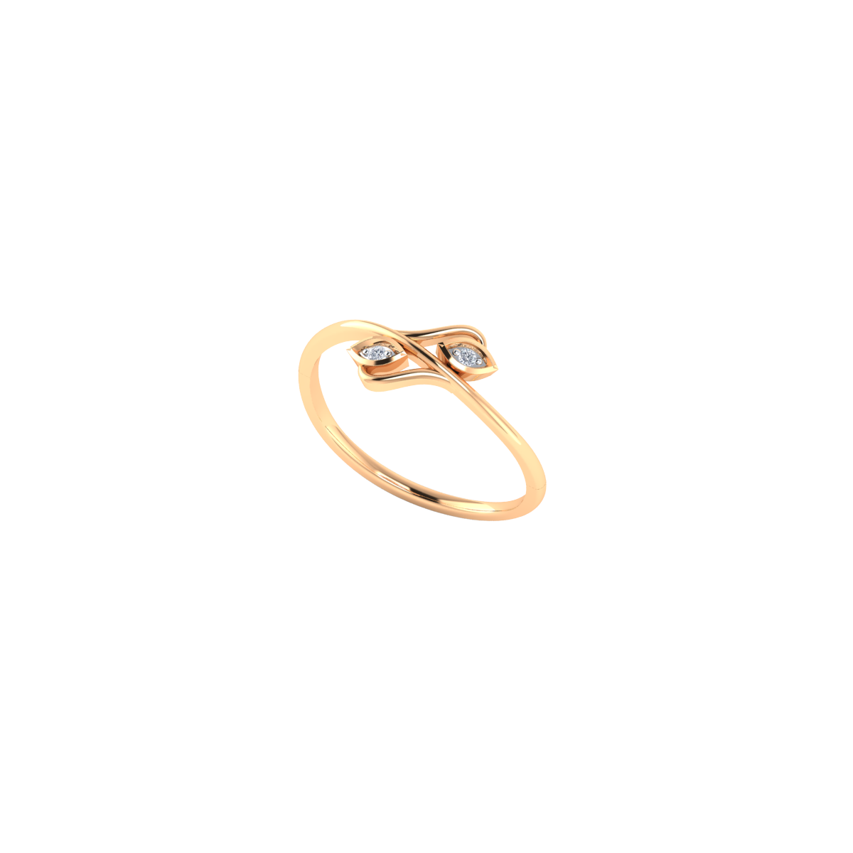 Secret Romance Gold and Diamond Ring