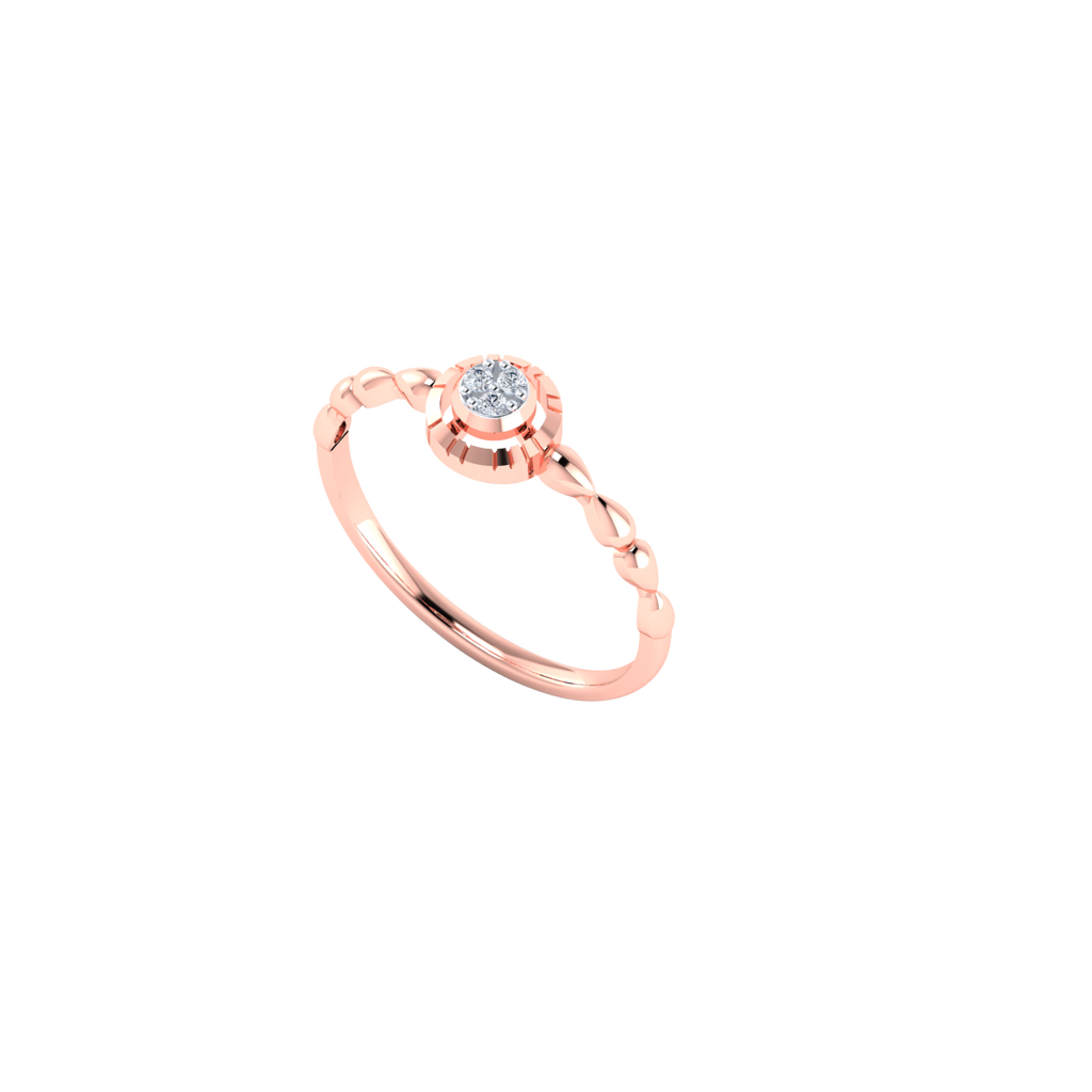 Bewitching Beauty Gold and Diamond Ring