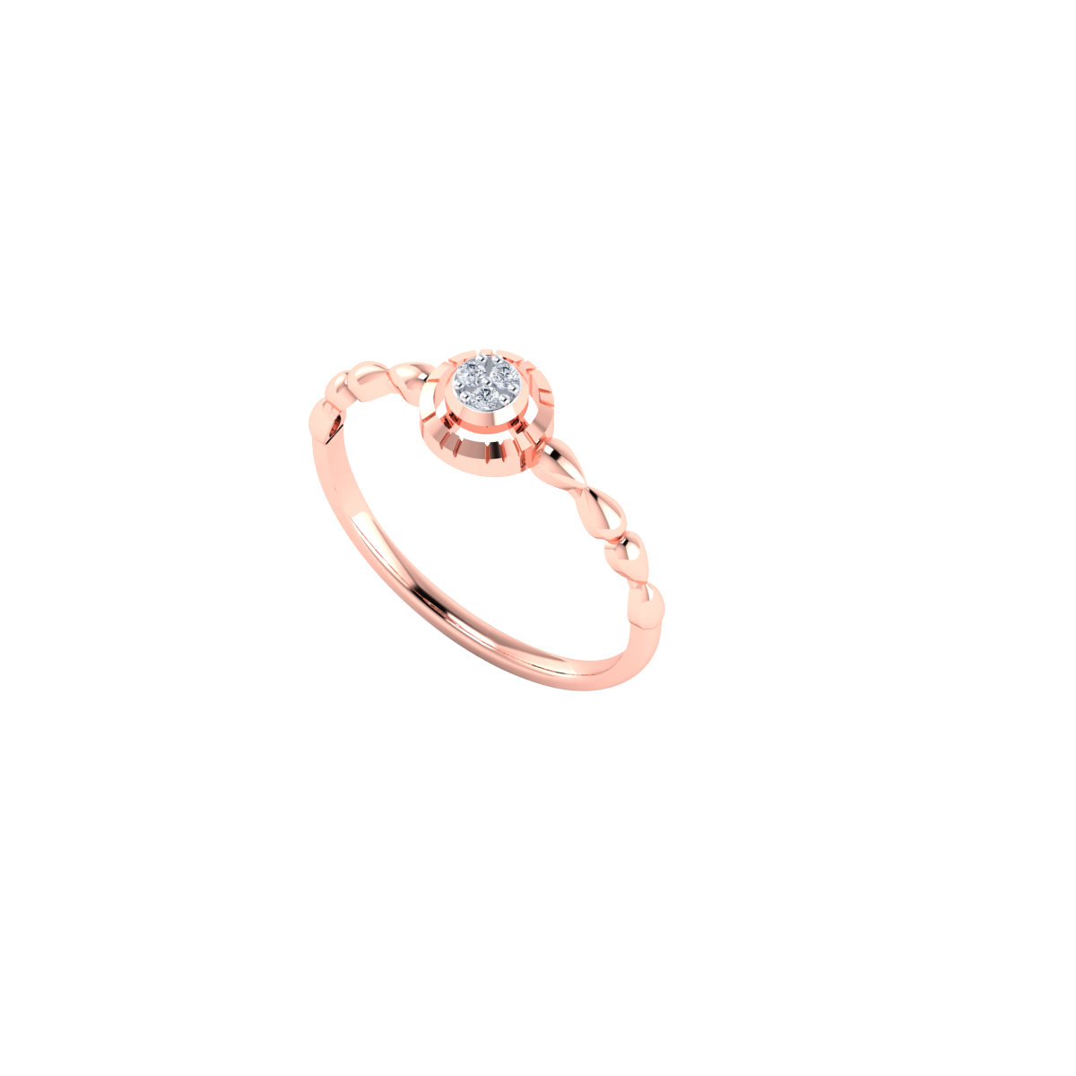 Bewitching Beauty Gold and Diamond Ring