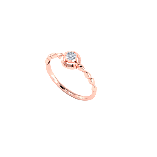 Bewitching Beauty Gold and Diamond Ring