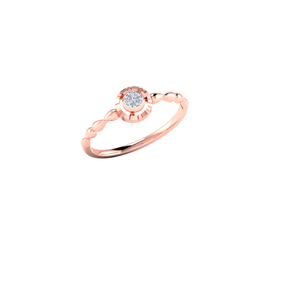 Bewitching Beauty Gold and Diamond Ring