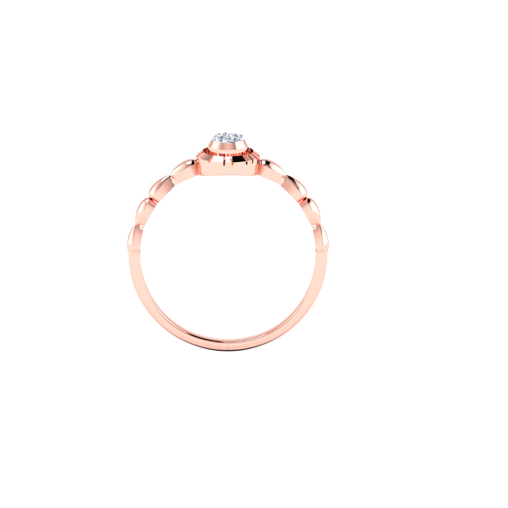 Bewitching Beauty Gold and Diamond Ring