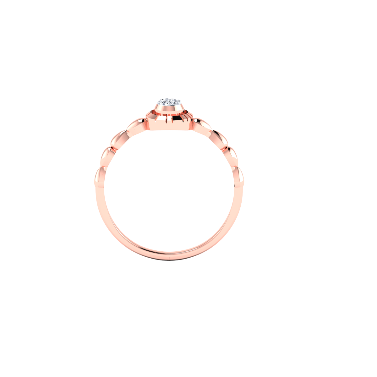 Bewitching Beauty Gold and Diamond Ring