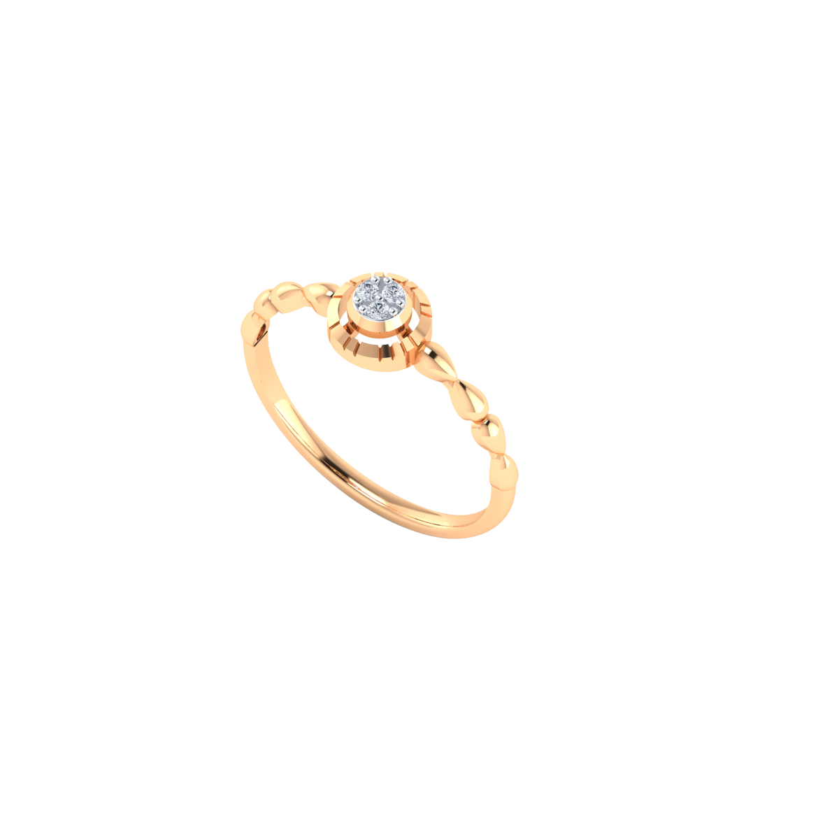 Bewitching Beauty Gold and Diamond Ring