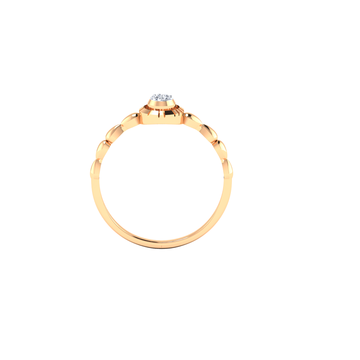 Bewitching Beauty Gold and Diamond Ring