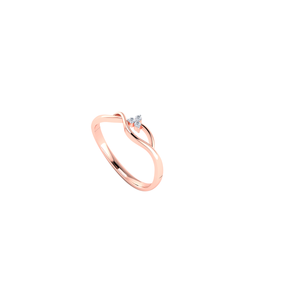 Whimsical Dreams Gold and Diamond Ring