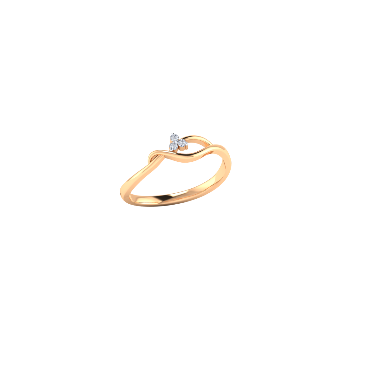 Whimsical Dreams Gold and Diamond Ring