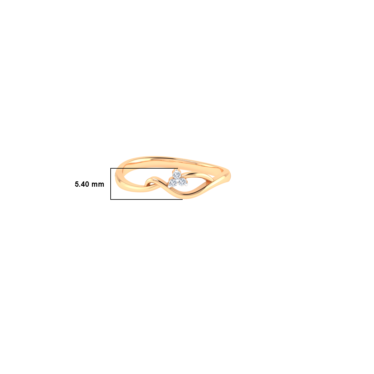 Whimsical Dreams Gold and Diamond Ring