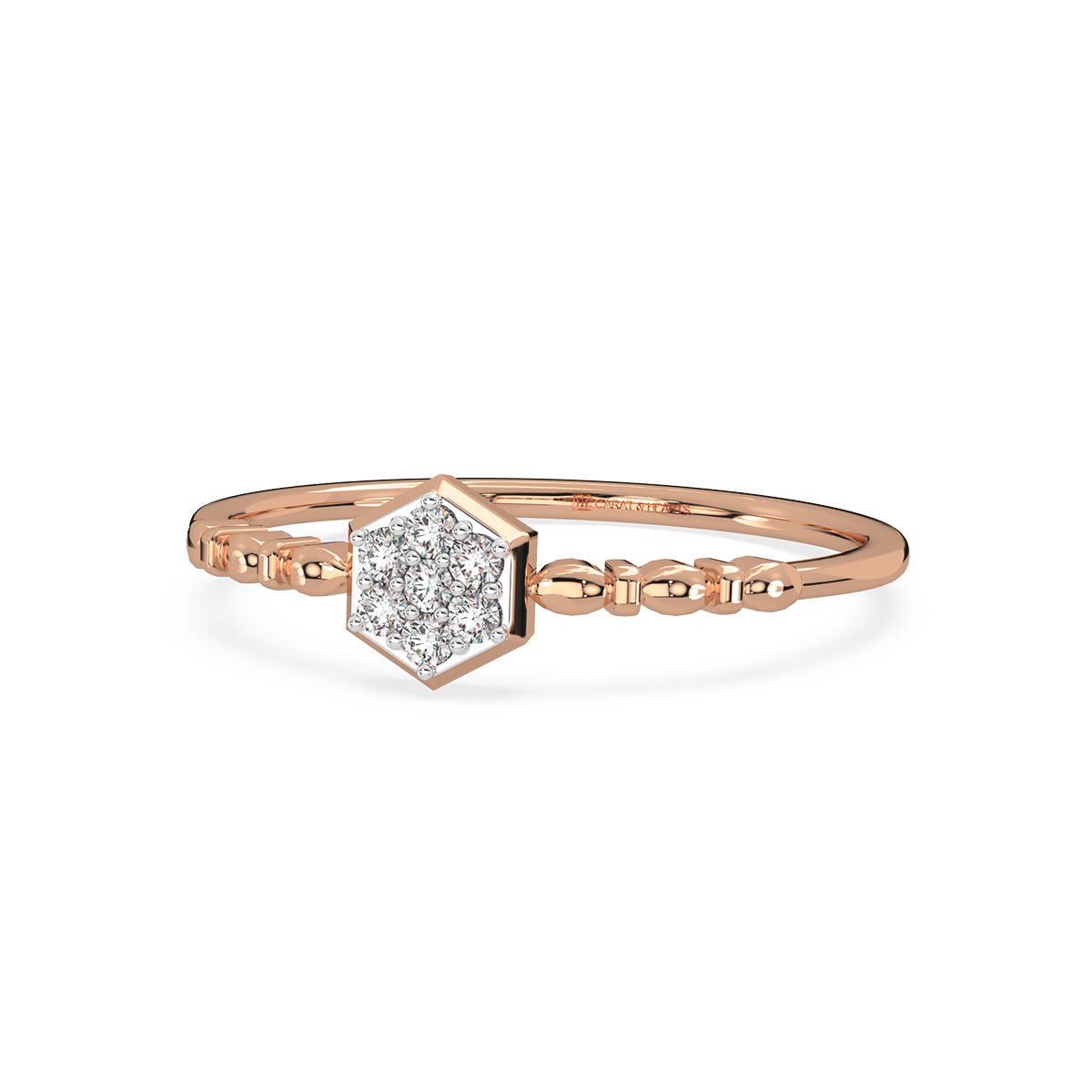 Shadow of the Soul Gold and Diamond Ring