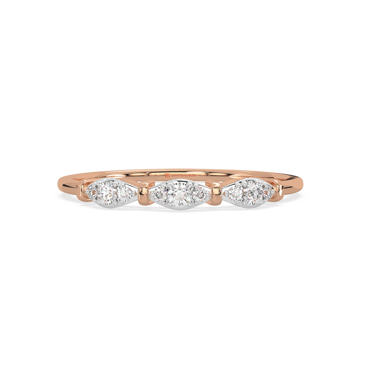 Glamorous Glory Gold and Diamond Ring