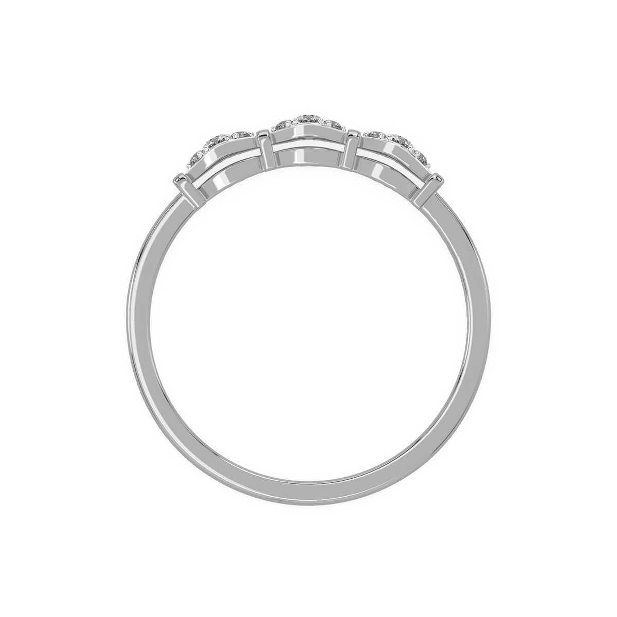 Glamorous Glory Gold and Diamond Ring