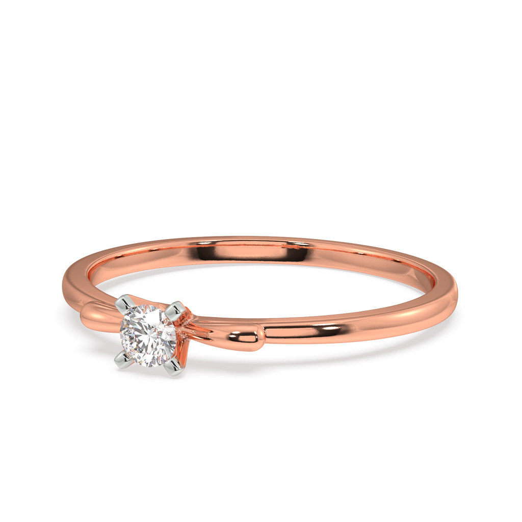 Lovely and Lively Gold and Diamond Ring