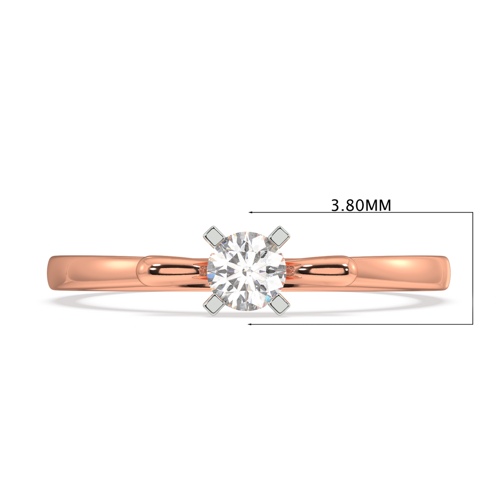 Lovely and Lively Gold and Diamond Ring