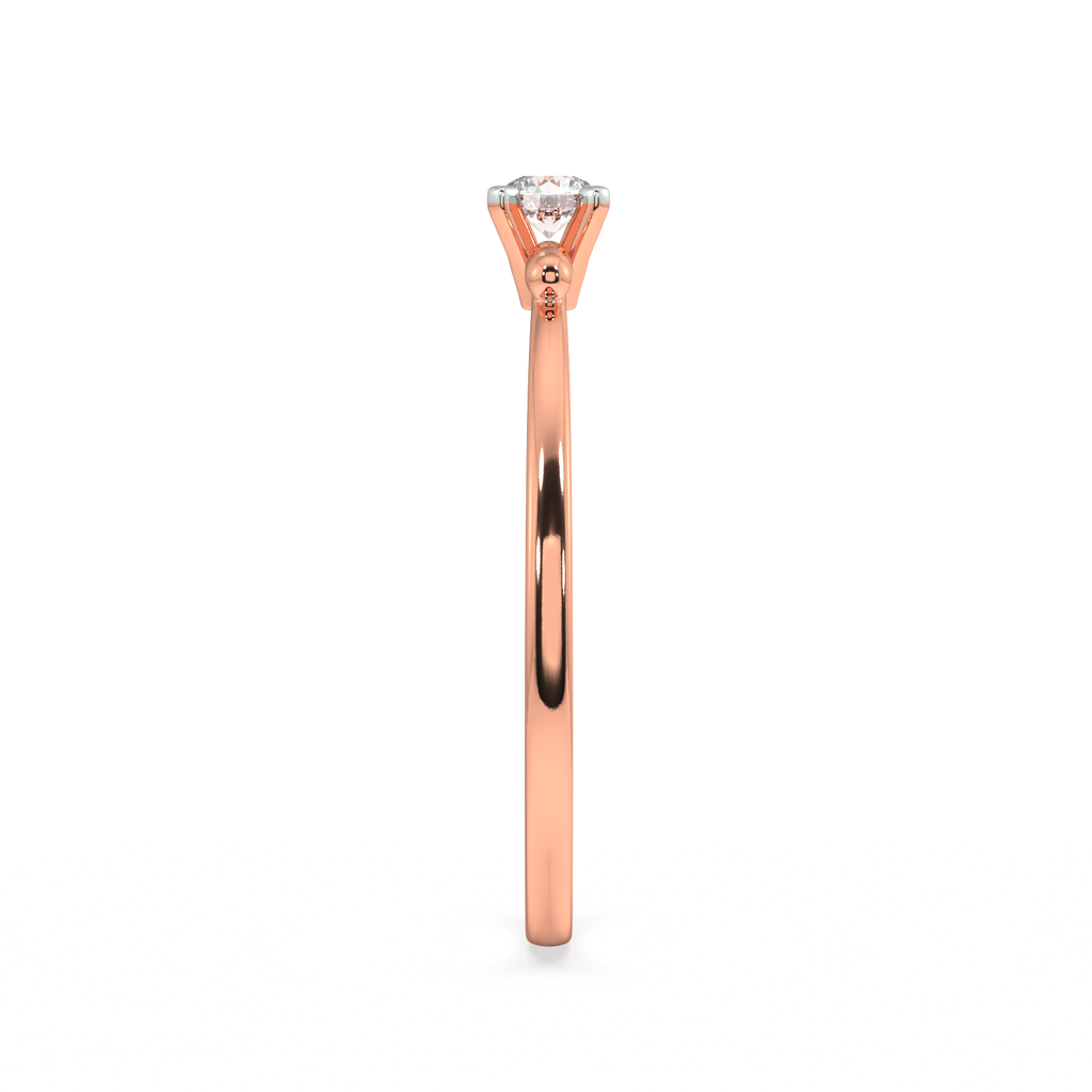 Lovely and Lively Gold and Diamond Ring