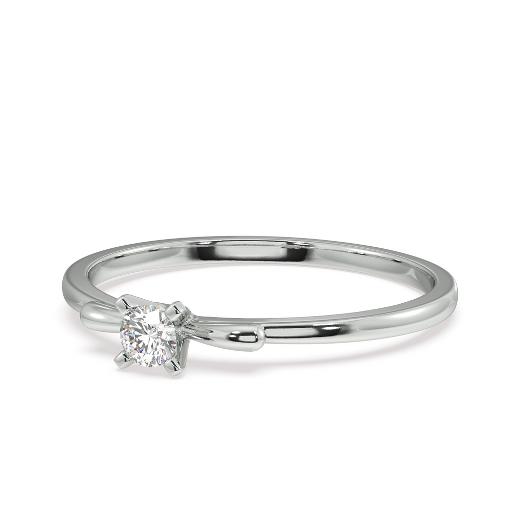 Lovely and Lively Gold and Diamond Ring