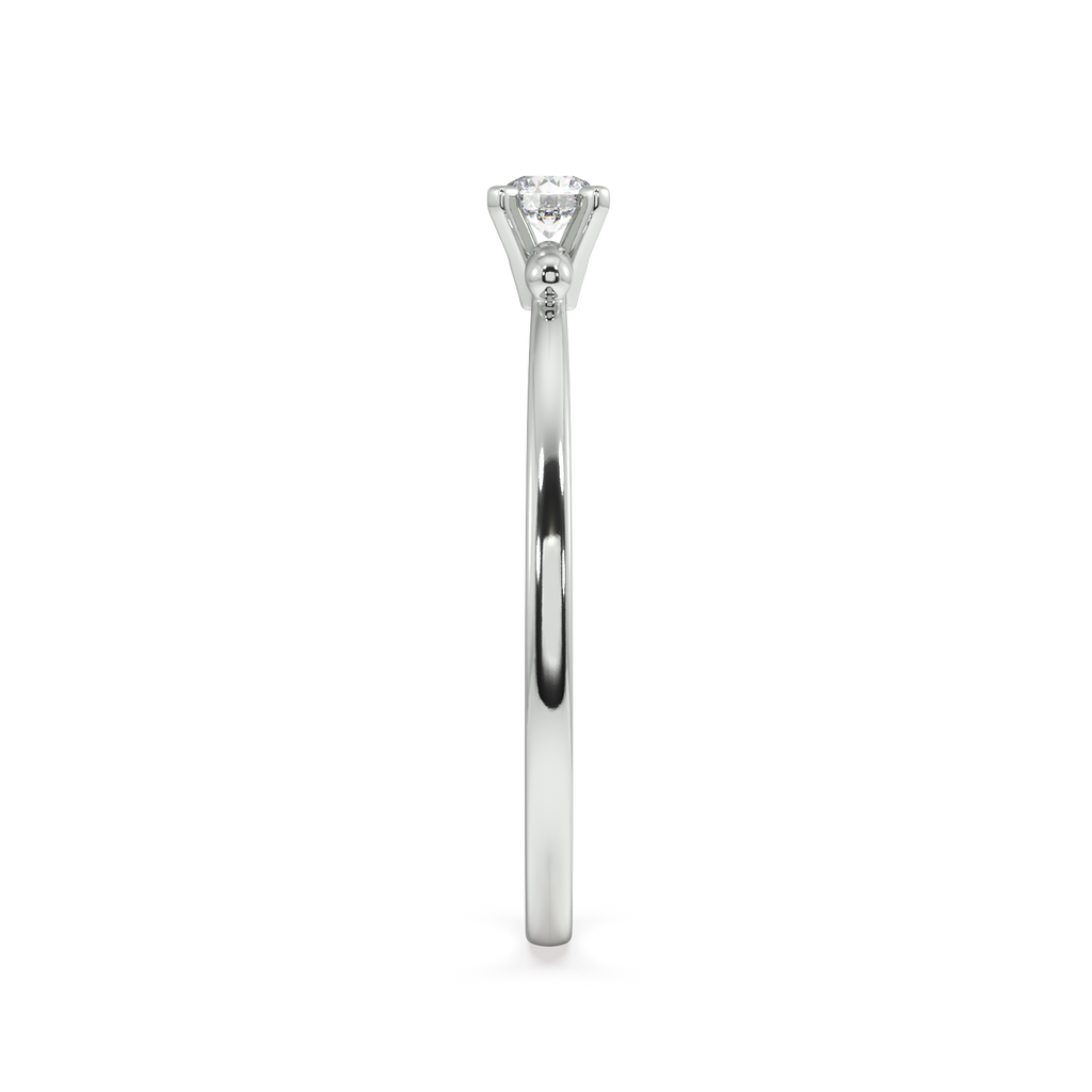 Lovely and Lively Gold and Diamond Ring