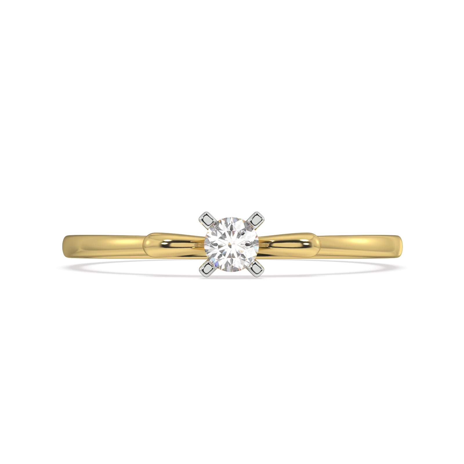 Lovely and Lively Gold and Diamond Ring