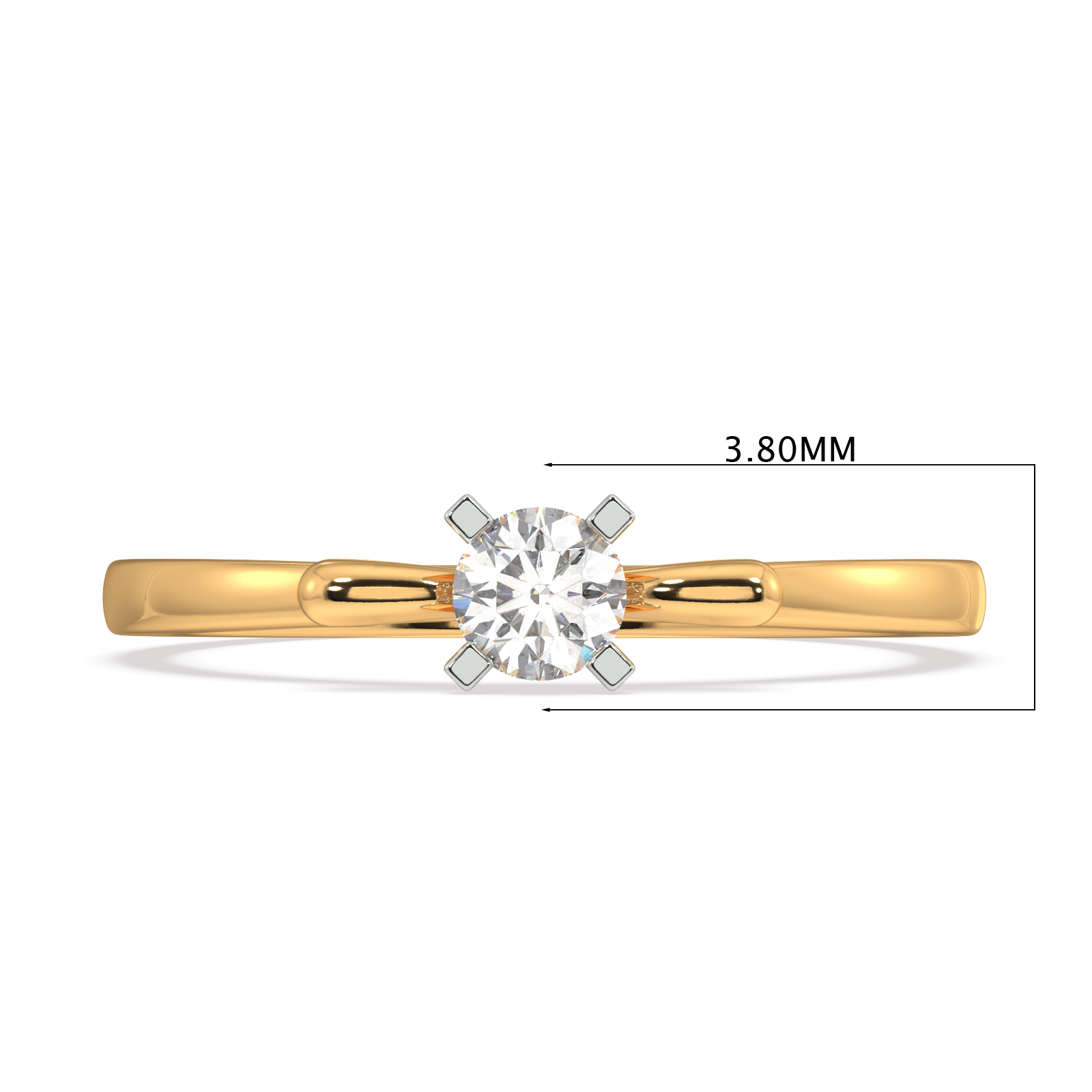 Lovely and Lively Gold and Diamond Ring