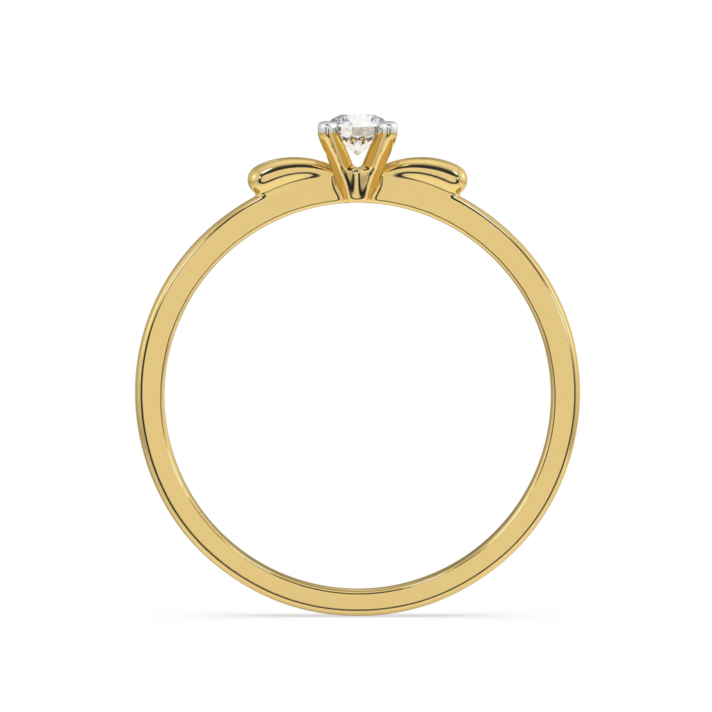 Lovely and Lively Gold and Diamond Ring