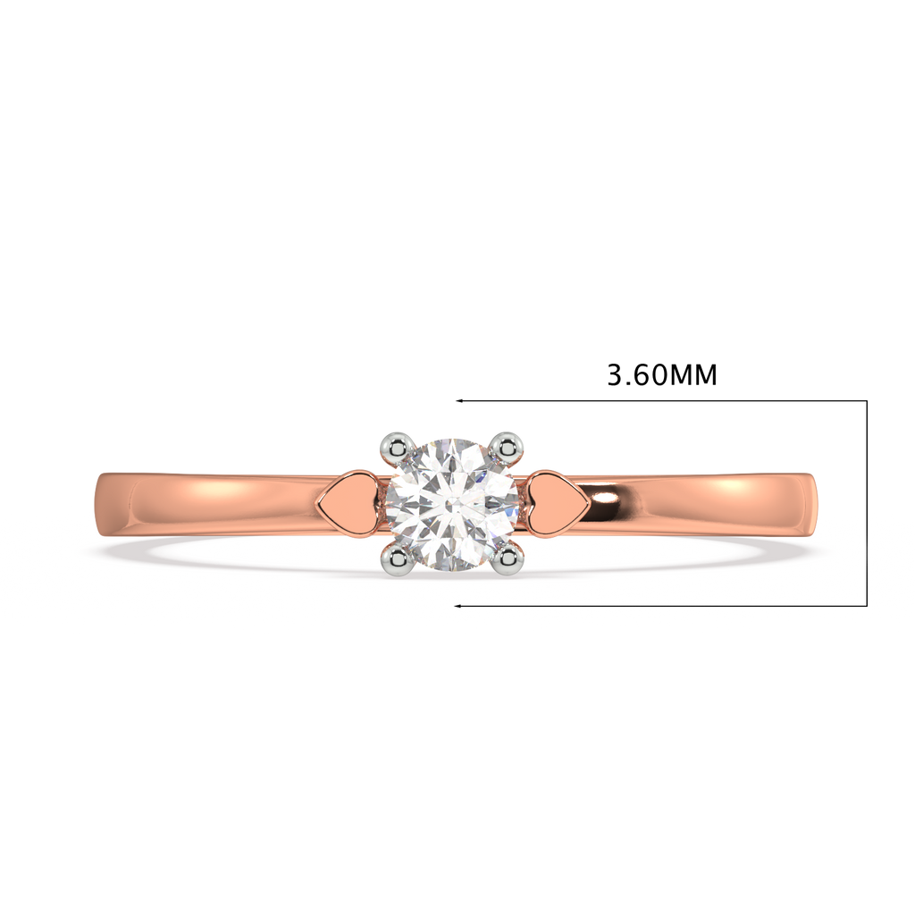 Demure Power Gold and Diamond Ring