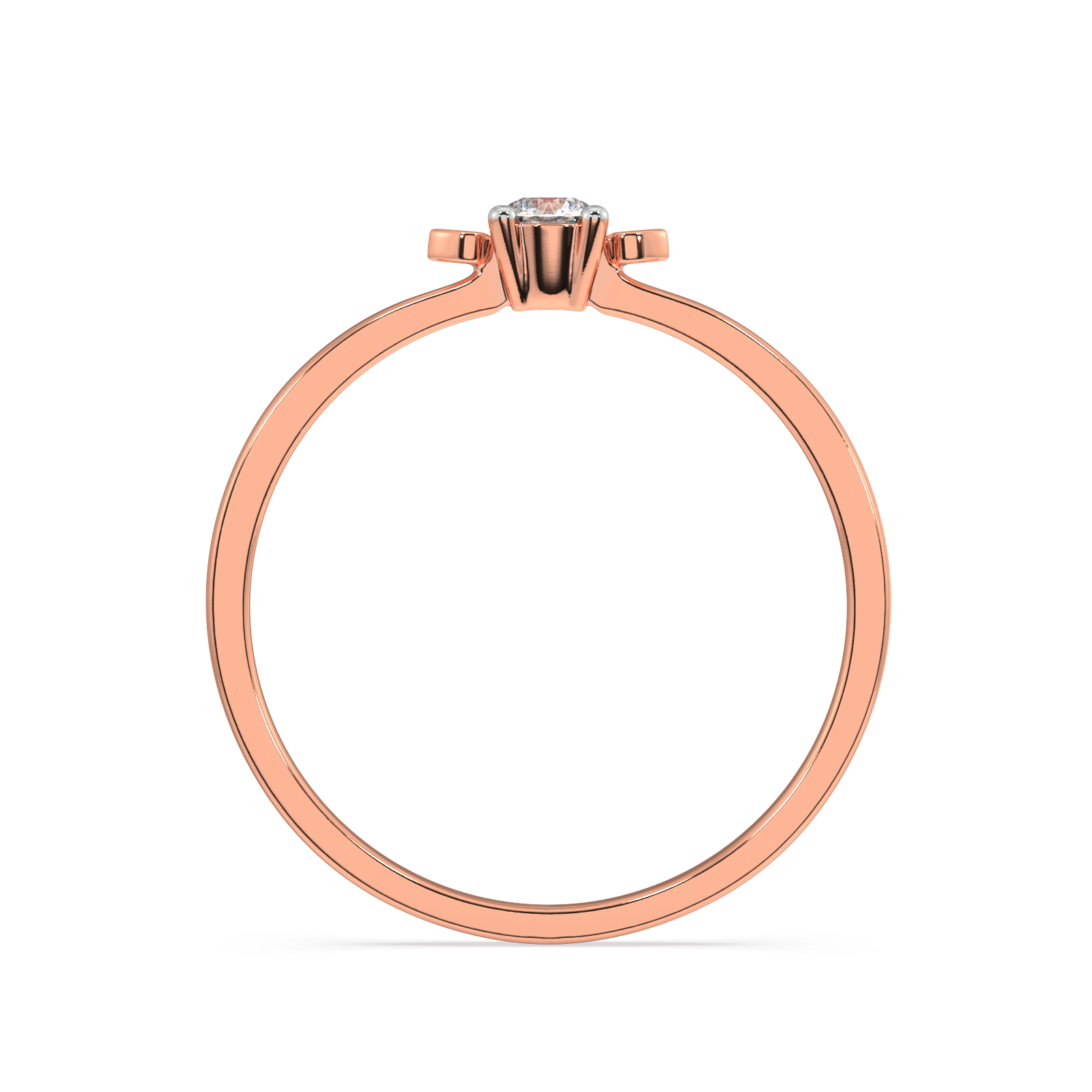 Demure Power Gold and Diamond Ring