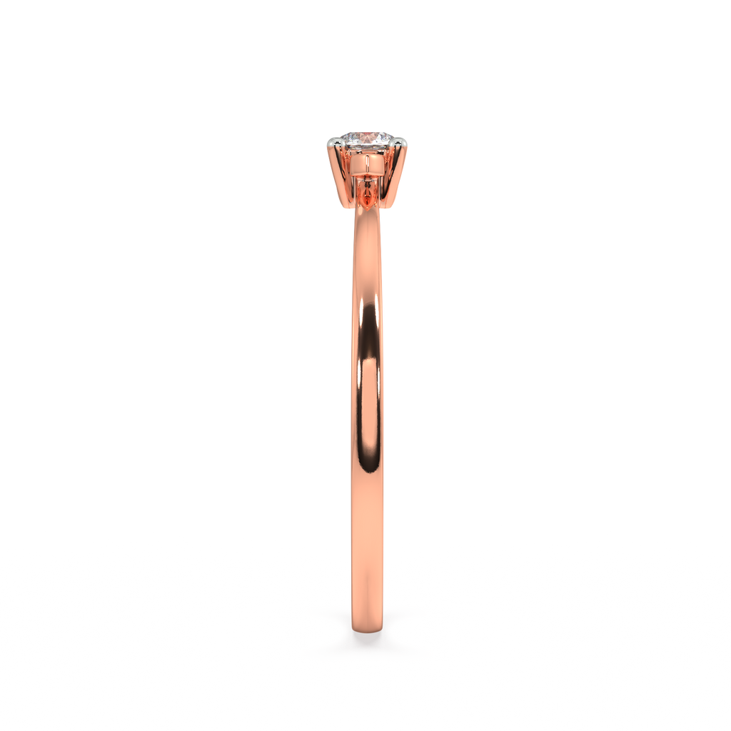 Demure Power Gold and Diamond Ring