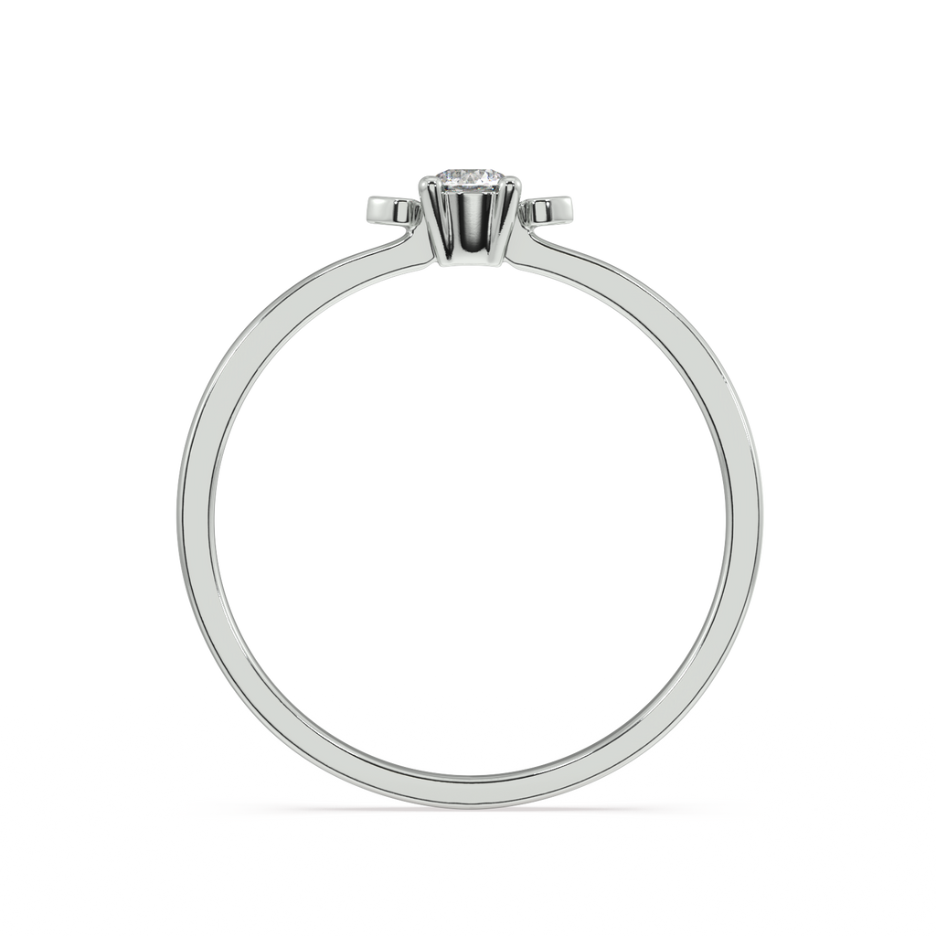 Demure Power Gold and Diamond Ring