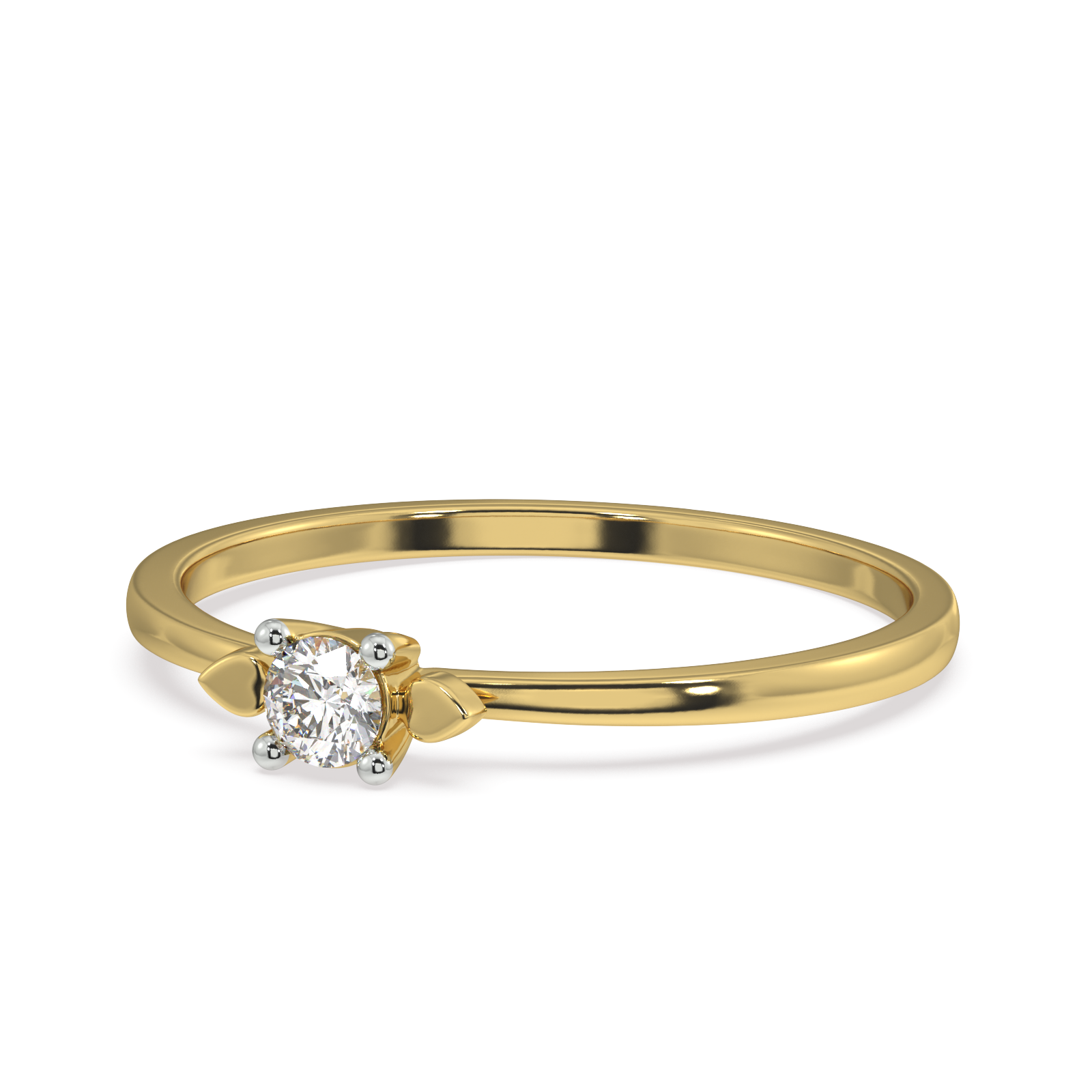 Demure Power Gold and Diamond Ring