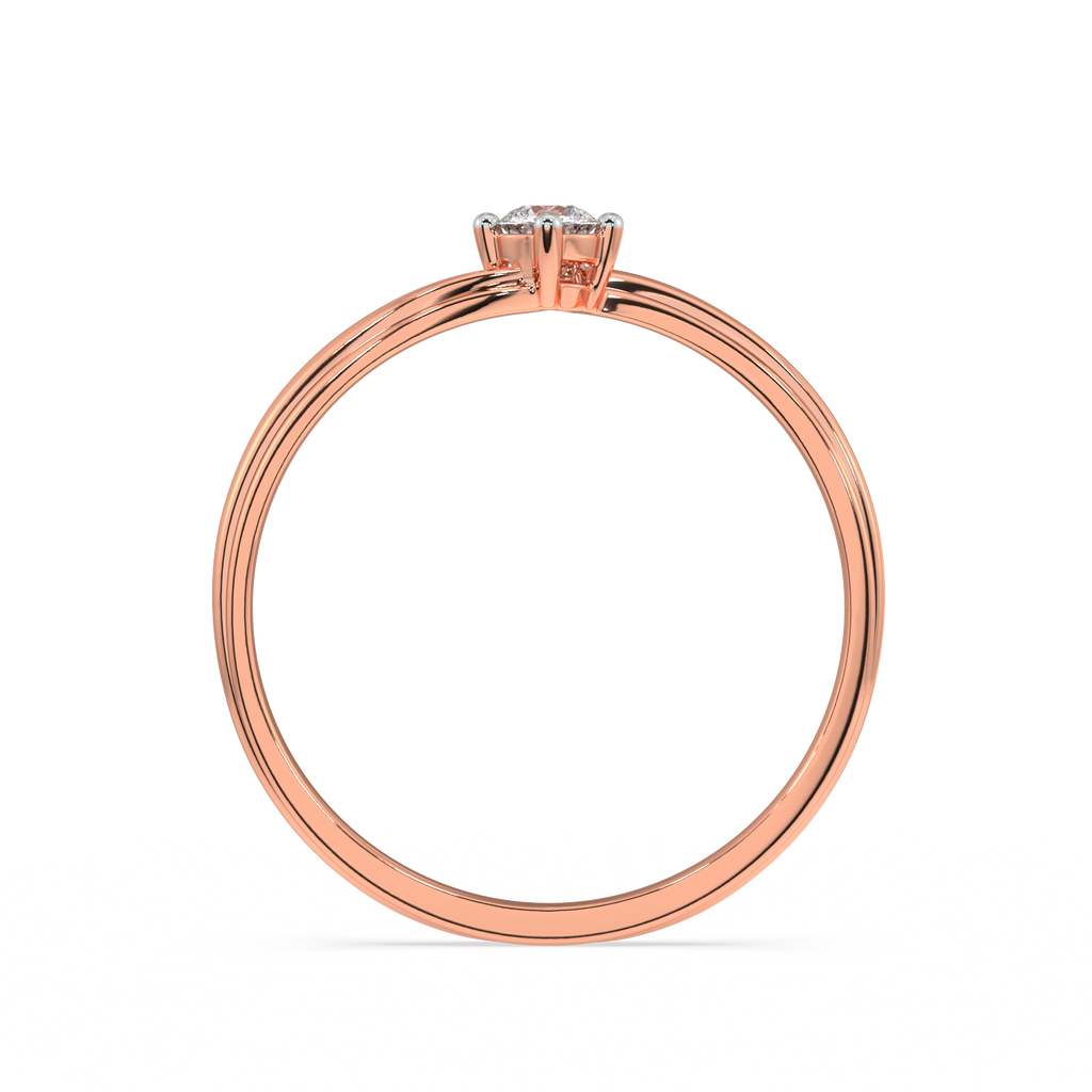 Faithful and Free Gold and Diamond Ring