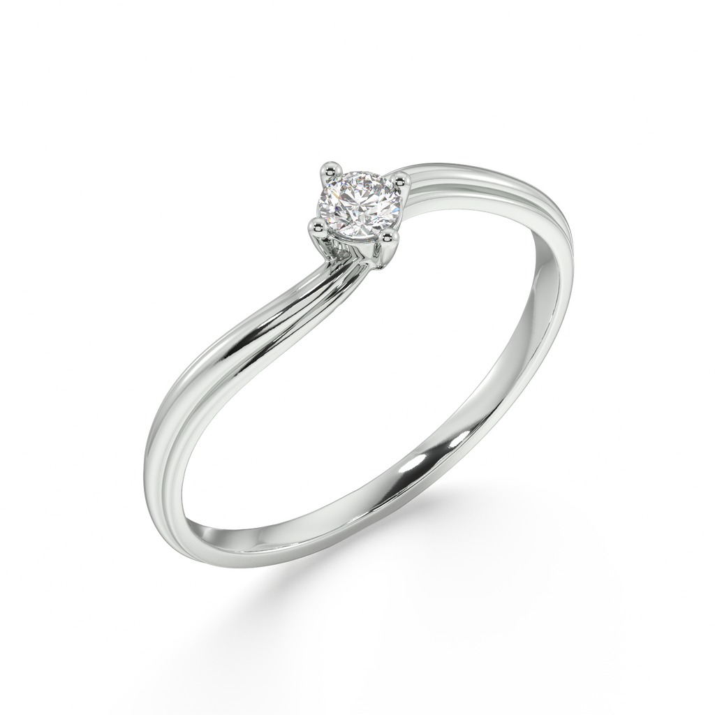 Faithful and Free Gold and Diamond Ring