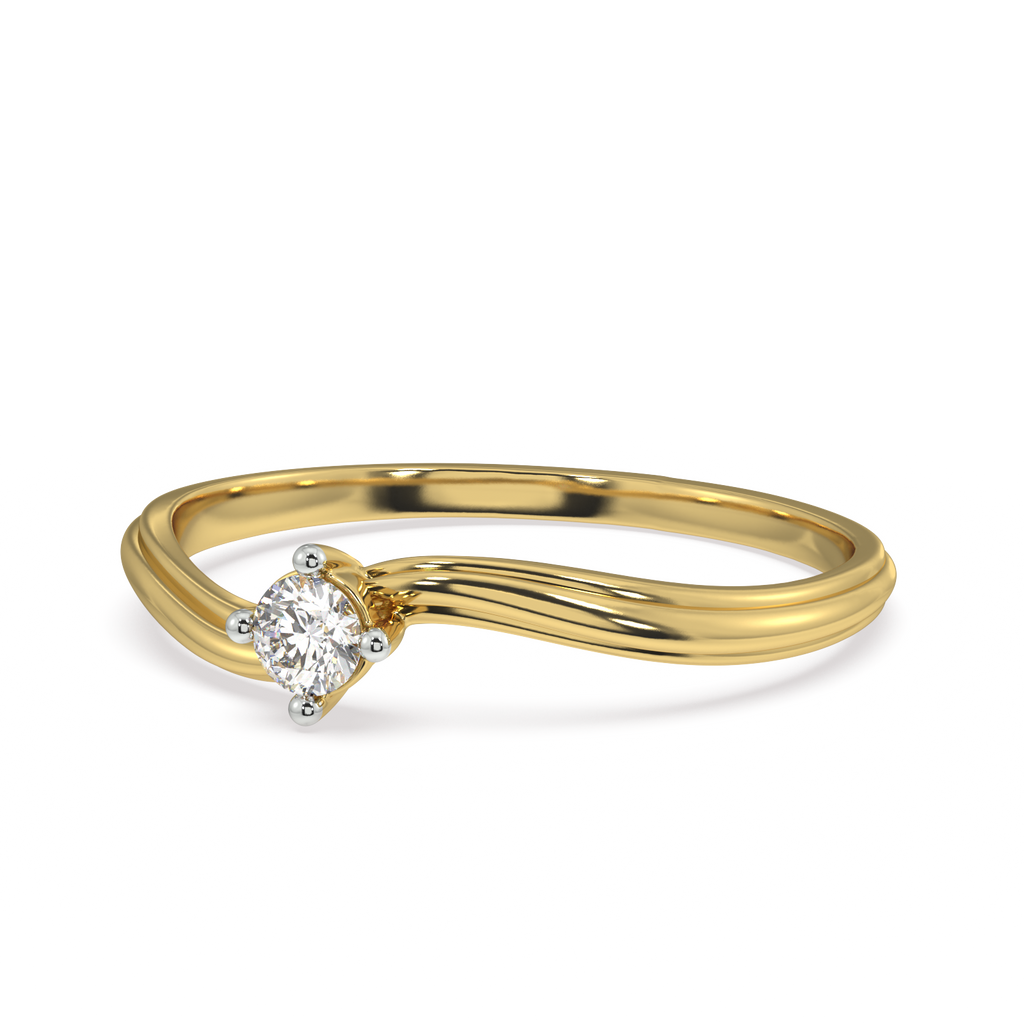 Faithful and Free Gold and Diamond Ring