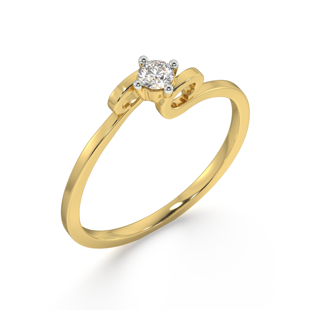 Passionate Affair Gold and Diamond Ring