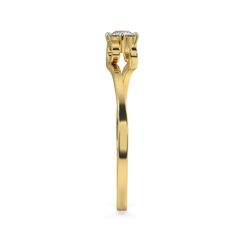 Passionate Affair Gold and Diamond Ring