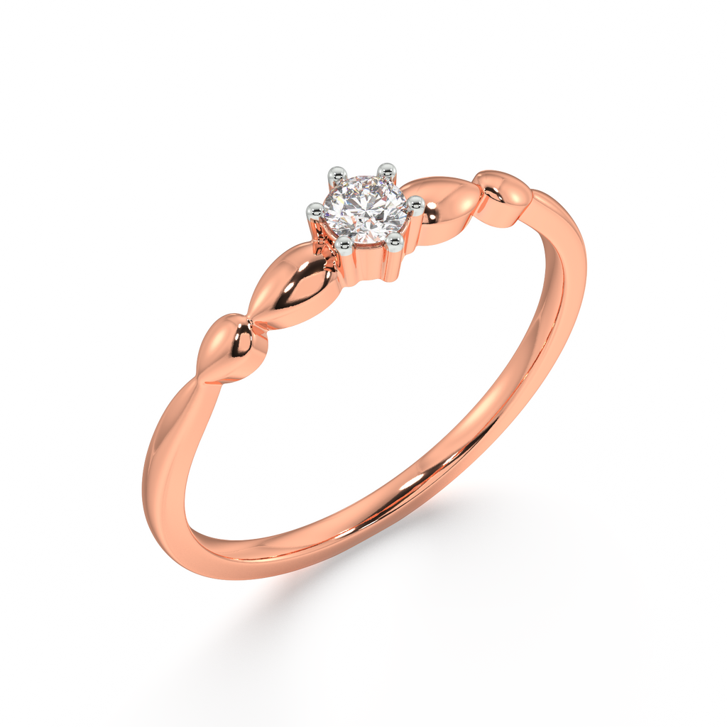 Perfection Personified Gold and Diamond Ring