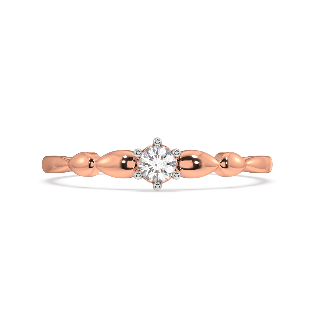 Perfection Personified Gold and Diamond Ring