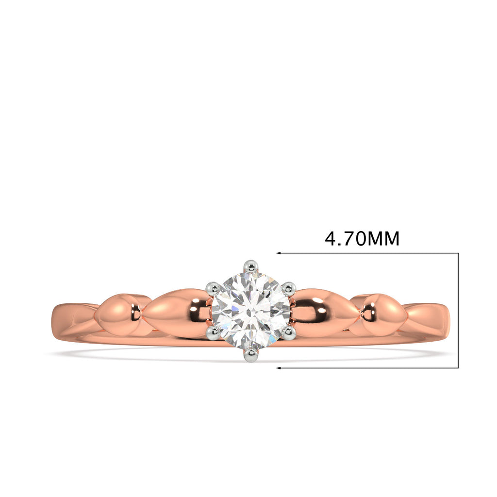 Perfection Personified Gold and Diamond Ring