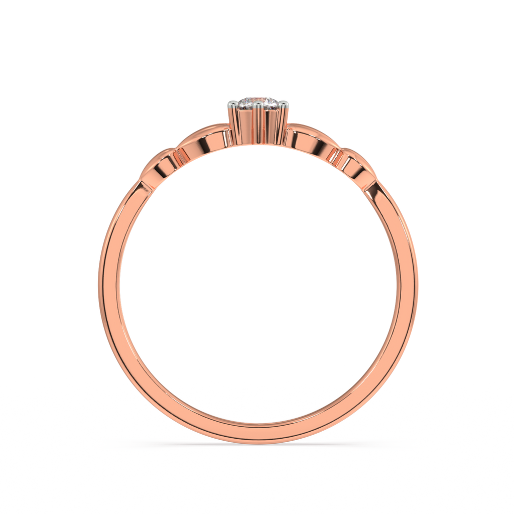 Perfection Personified Gold and Diamond Ring