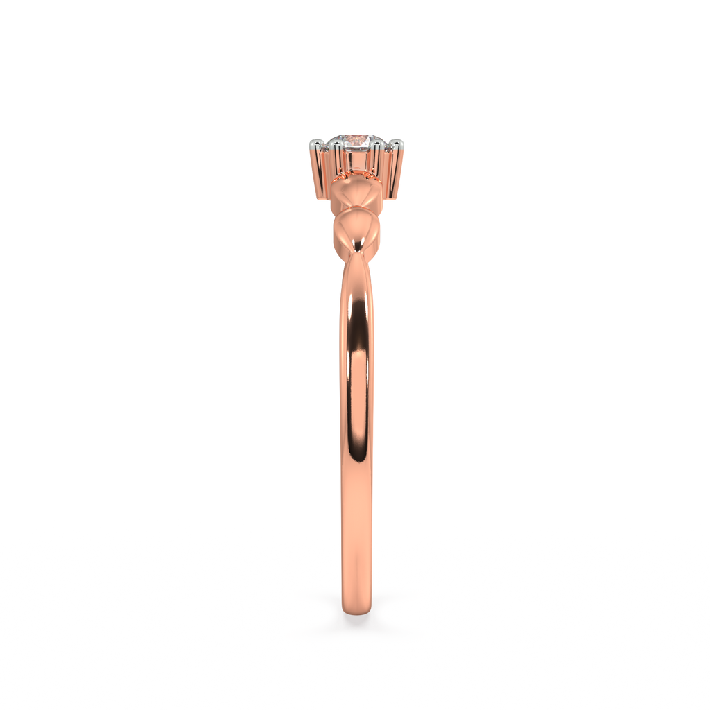 Perfection Personified Gold and Diamond Ring