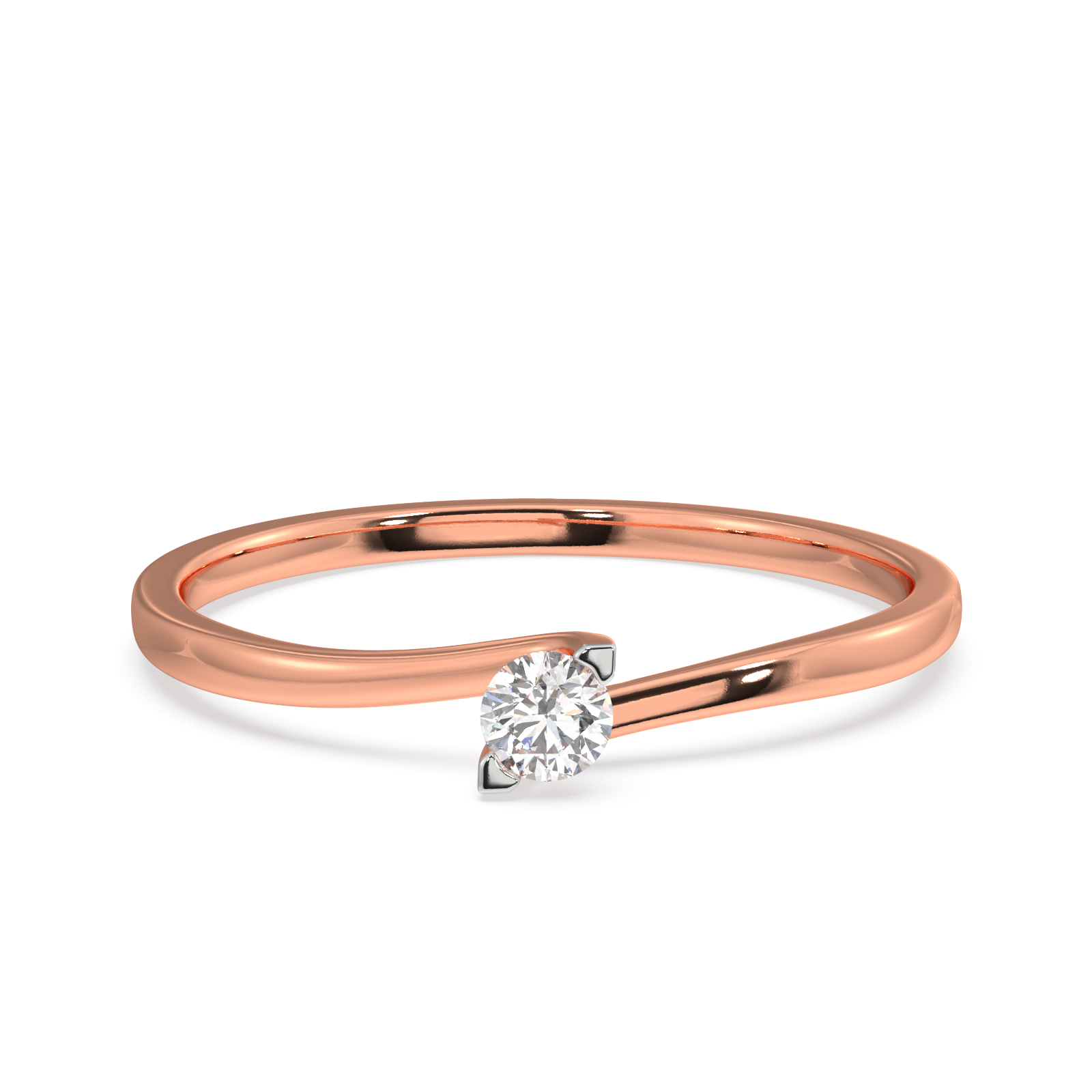 Rhythm of Love Gold and Diamond Ring