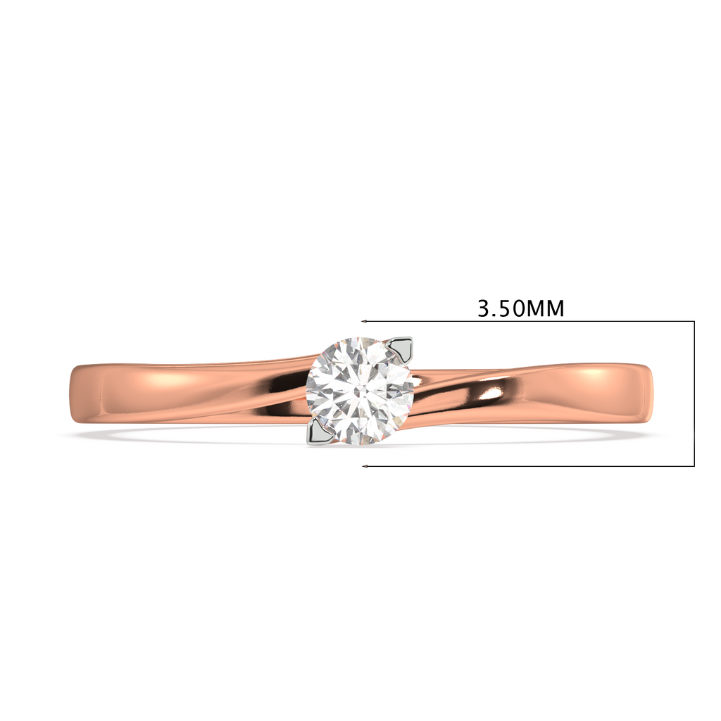 Rhythm of Love Gold and Diamond Ring