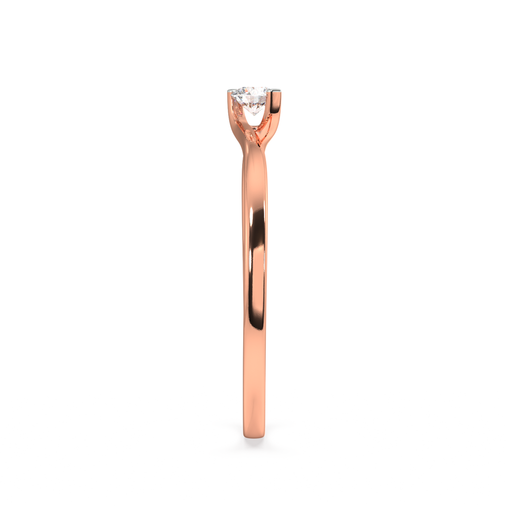 Rhythm of Love Gold and Diamond Ring