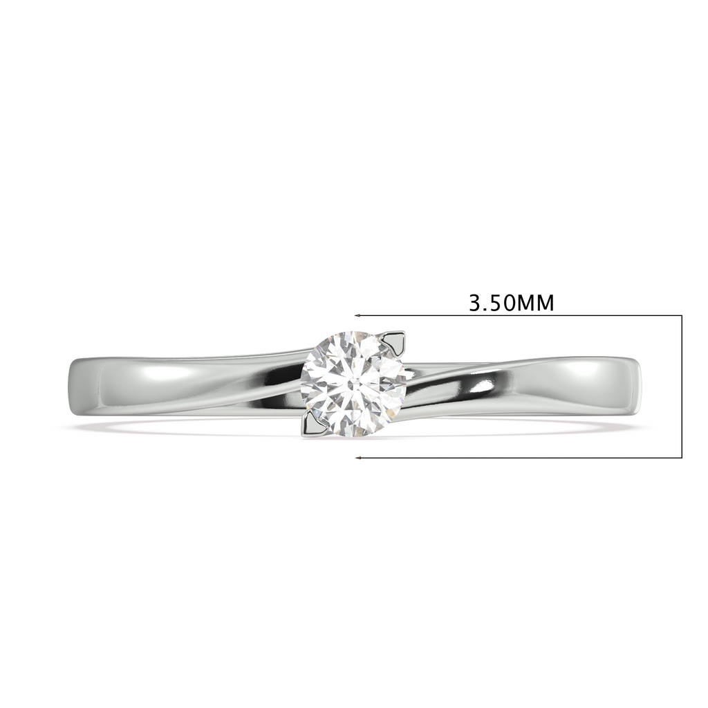 Rhythm of Love Gold and Diamond Ring