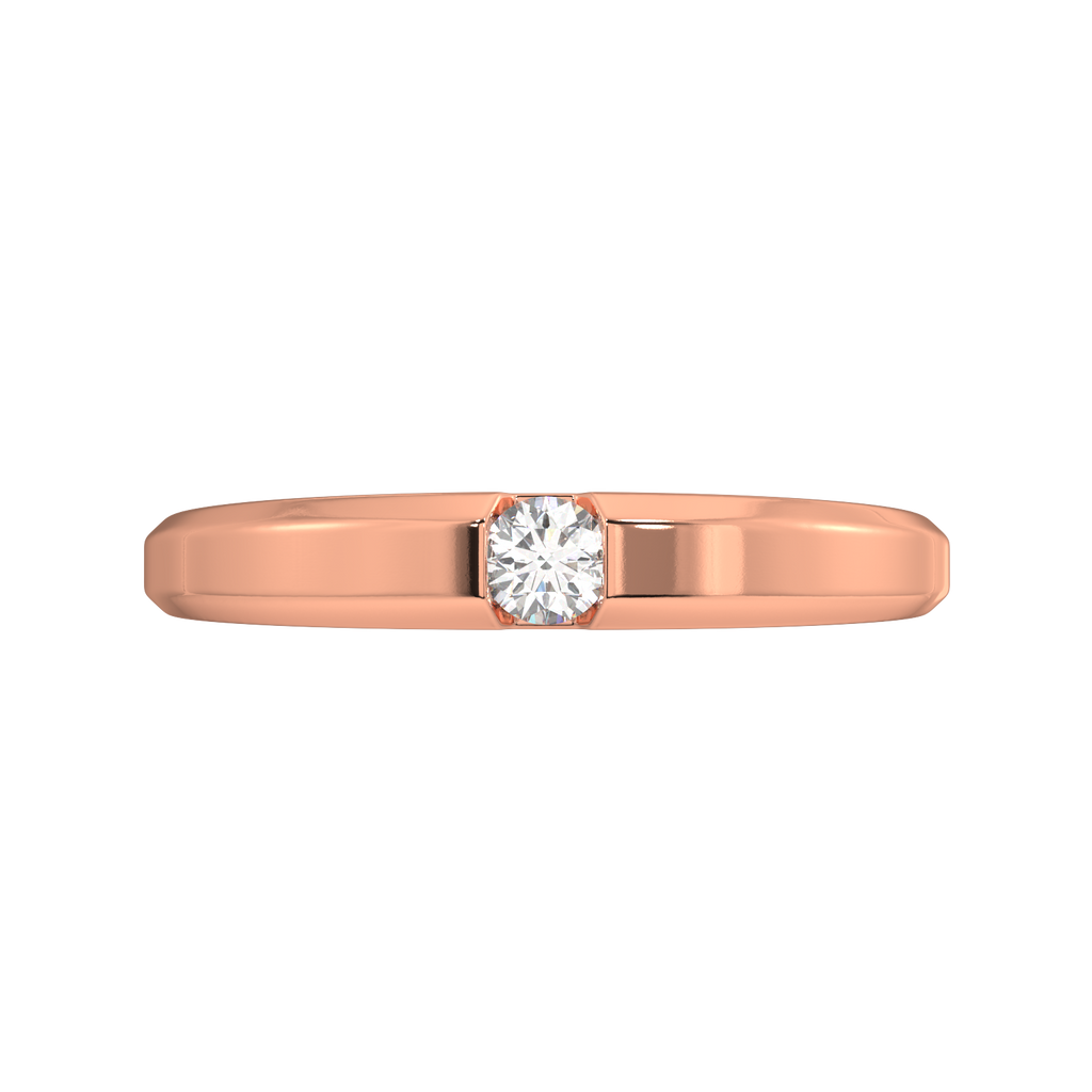 Strength of Shine Gold and Diamond Ring